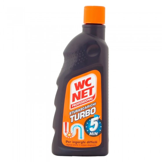 WC Net Professional Sturascarichi Turbo Gel Disgorgante Monodose - WC Net Professional Sturascarichi Turbo Gel Disgorgante Monodose -