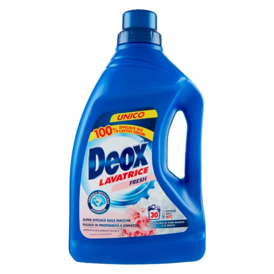 Deox Lavatrice Fresh Detersivo Smacchiante con Formula Antiodore - Deox Lavatrice Fresh Detersivo Smacchiante con Formula Antiodore -