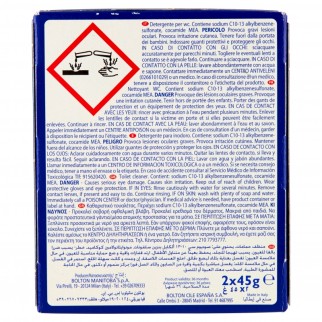 WC Net Cassetta Acqua Blu Detergente in Blocchi - Confezione da 2