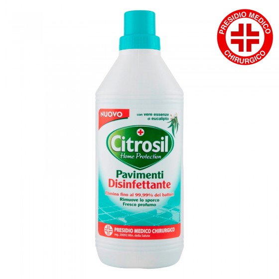 Citrosil Detergente Pavimenti Disinfettante con Essenze di Eucalipto Citrosil Detergente Pavimenti Disinfettante con Essenze di Eucalipto