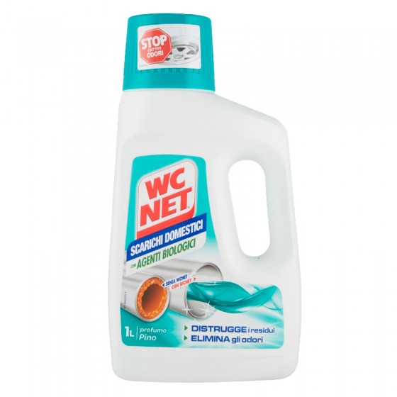 WC Net Scarichi Domestici Trattamento con Agenti Biologici - Flacone WC Net Scarichi Domestici Trattamento con Agenti Biologici - Flacone