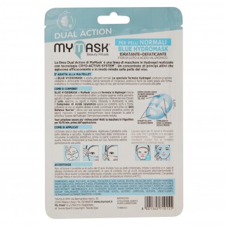 MyMask Blue Hydromask Maschera in Tessuto Idratante e Defaticante -