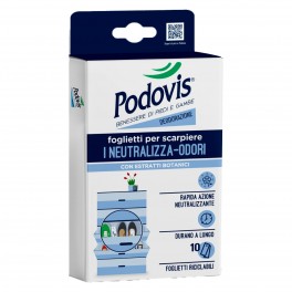 Podovis Foglietti per Scarpiere Neutralizza Odori a Rapida Azione con