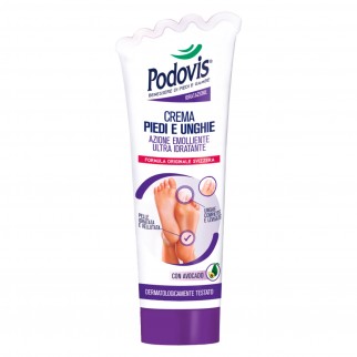 Podovis Crema Piedi e Unghie Emolliente e Ultra Idratante con Avocado