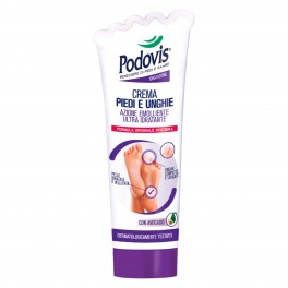 Podovis Crema Piedi e Unghie Emolliente e Ultra Idratante con Avocado