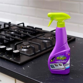 Mister Magic Lavafornelli e Piani Cottura Spray con Estratti Naturali