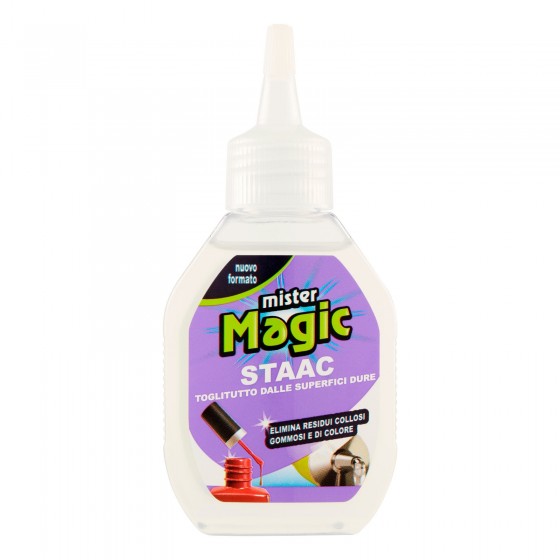 Mister Magic Staac Toglitutto dalle Superfici Dure - Flacone da 80ml Mister Magic Staac Toglitutto dalle Superfici Dure - Flacone da 80ml