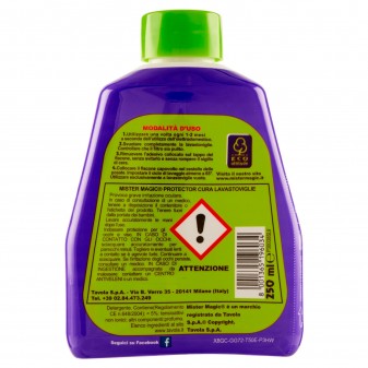 Mister Magic Protector Cura Lavastoviglie - Flacone da 250ml
