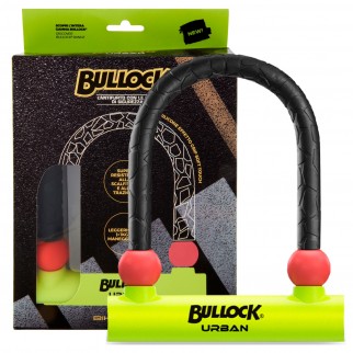 Bullock Urban Bike Lock Antifurto con 2 Chiavi per Biciclette