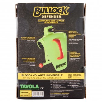 Bullock Defender Blocca Volante Antifurto Universale per Auto