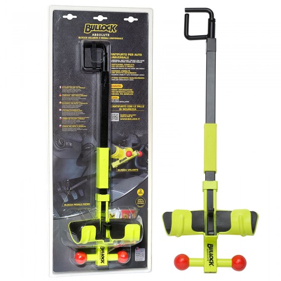 Bullock Absolute Blocca Volante e Pedali Antifurto Universale per Auto Bullock Absolute Blocca Volante e Pedali Antifurto Universale per Auto
