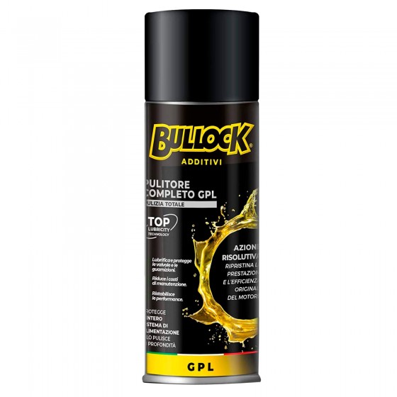 Bullock Additivi Pulitore Completo Motori Impianto GPL - Flacone da Bullock Additivi Pulitore Completo Motori Impianto GPL - Flacone da