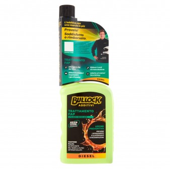 Bullock Additivi Trattamento FAP Filtro Antiparticolato Motori Diesel