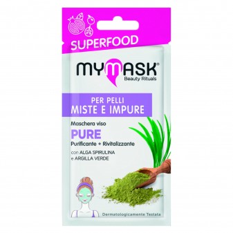 MyMask Superfood Pure Maschera Purificante e Rivitalizzante -
