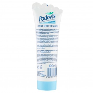 Podovis Crema Effetto Talco Anti Odore e Anti Sudore - Flacone da