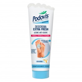 Podovis Deocrema Extra Fresh Azione Anti Odore con Avena - Flacone da