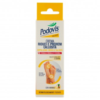 Podovis Crema Riduci e Previeni Callosità con Doppia Azione - Flacone