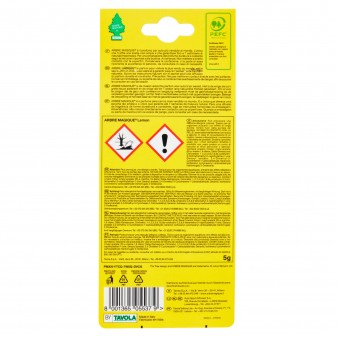 Arbre Magique Fruit Profumatore Solido per Auto Fragranza Lemon Lunga