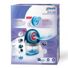 Ariasana Aero 360° Assorbiumidità e Anti Odore Non Elettrico -