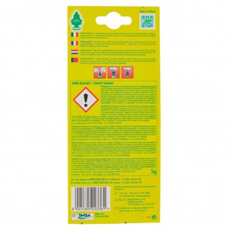 Arbre Magique Green Country Profumatore Solido per Auto Fragranza