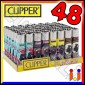 Clipper Large Fantasia 80's - Box da 48 Accendini [TERMINATO]