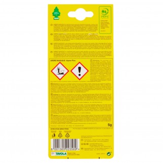 Arbre Magique Racing Profumatore Solido per Auto Fragranza Alpine
