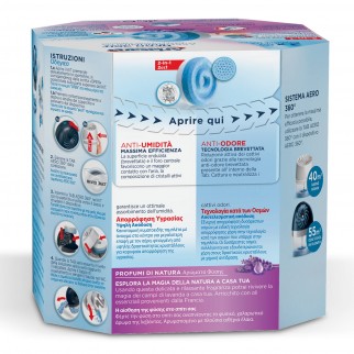 Ariasana Tab 2in1 Assorbiumidità e Anti Odore Lavanda per Aero 360° -