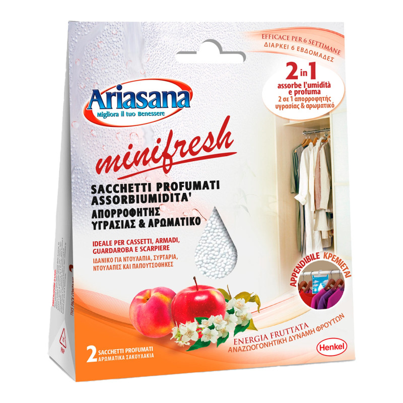 Ariasana Minifresh Sacchetti Profumati Energia Fruttata