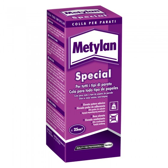 Metylan Special Adesivo in Polvere per Parati - Confezione da 200g Metylan Special Adesivo in Polvere per Parati - Confezione da 200g