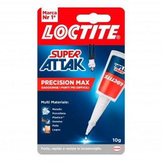 Loctite Super Attak Precison Max Adesivo Universale Instantaneo con