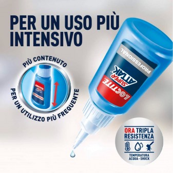 Loctite Super Attak XXL Adesivo Universale Instantaneo - Flacone da