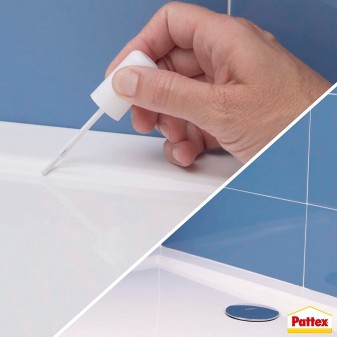 Pattex Bagno Sano Ripara Smalto Ritocco Crepe e Scheggiature -