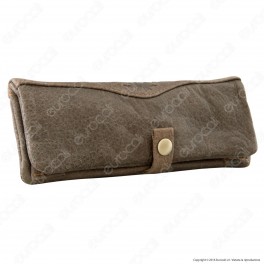 Original Kavatza Mini Pouch Cannaboy MP16 Portatabacco in Vera Pelle