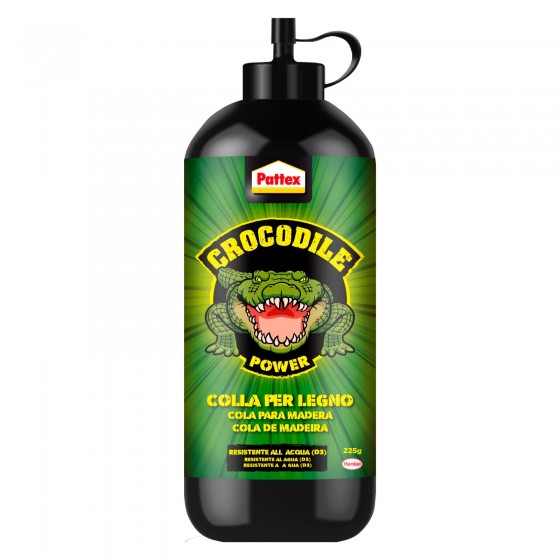 Pattex Crocodile Power Colla Vinilica per Legno Idroresistente - Pattex Crocodile Power Colla Vinilica per Legno Idroresistente -