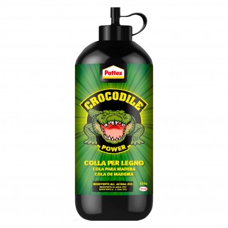 Pattex Crocodile Power Colla Vinilica per Legno Idroresistente -