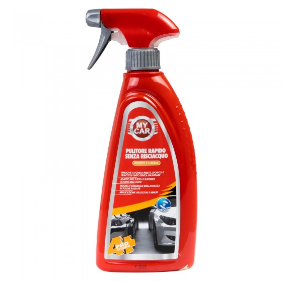 My Car Pulitore Rapido Spray Senza Risciacquo per Interni ed Esterni My Car Pulitore Rapido Spray Senza Risciacquo per Interni ed Esterni