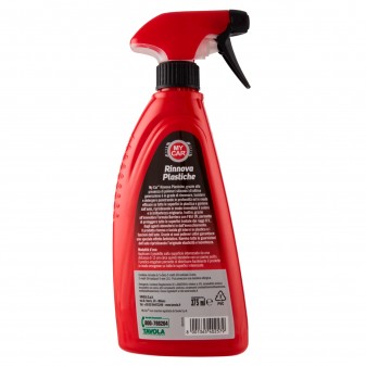 My Car Rinnova Plastiche Spray Pulente con Filtro Protettivo UV -