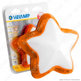Velamp IL03 Stella LED a Batteria con Accensione a Pressione -