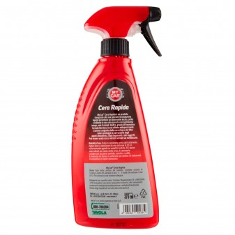 My Car Cera Rapida Spray con Siliconi Extra Protettivi - Flacone da