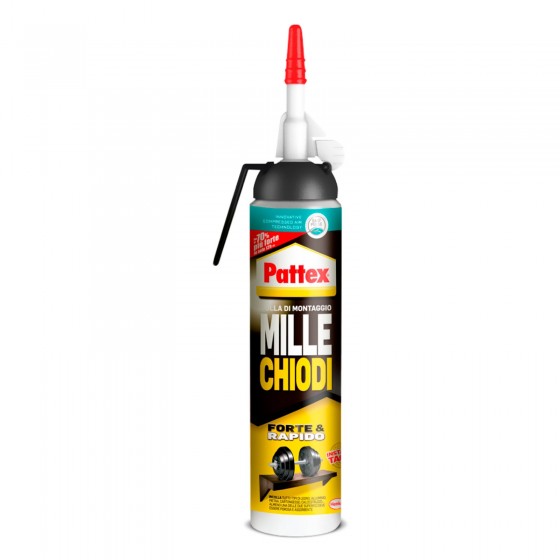 Pattex Millechiodi Forte e Rapido Colla di Montaggio 260g