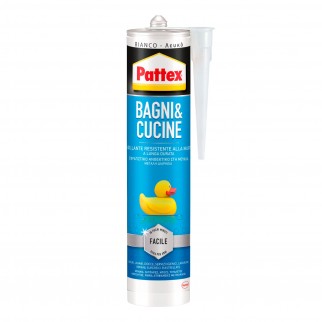 Pattex Bagni e Cucine Sigillante Resistente alla Muffa a Lunga Durata