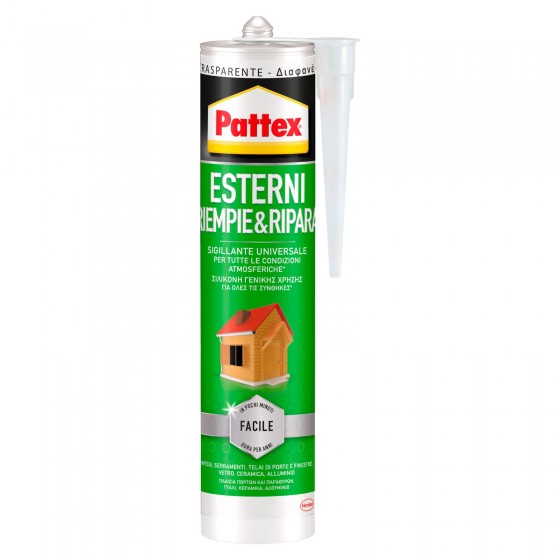 Pattex Esterni Riempie e Ripara Sigillante Universale per Tutte le Pattex Esterni Riempie e Ripara Sigillante Universale per Tutte le