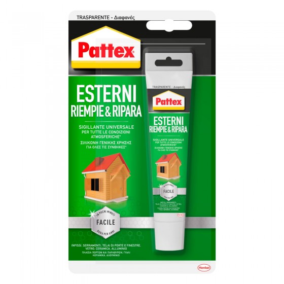 Pattex Esterni Riempie e Ripara Sigillante Universale per Tutte le Pattex Esterni Riempie e Ripara Sigillante Universale per Tutte le
