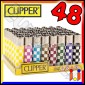 Clipper Large Fantasia Racing - Box da 48 Accendini [TERMINATO]