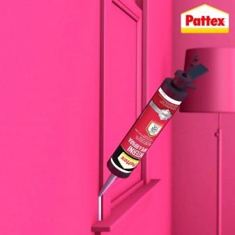 Pattex Interni Riempie e Ripara Sigillante Acrilico con Applicatore -