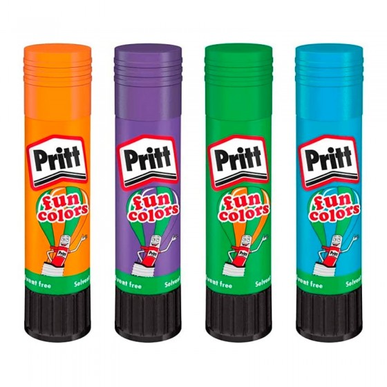 40152998 - COLLA STICK MULTICOLOR GR.10 PRITT (COLORE VERDE) - PRITT