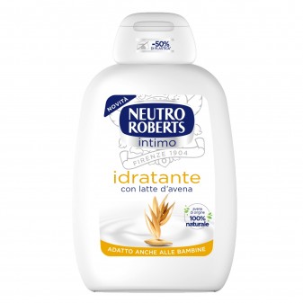 Neutro Roberts Detergente Intimo Idratante con Estratti di Latte d'Avena - Flacone da 200ml