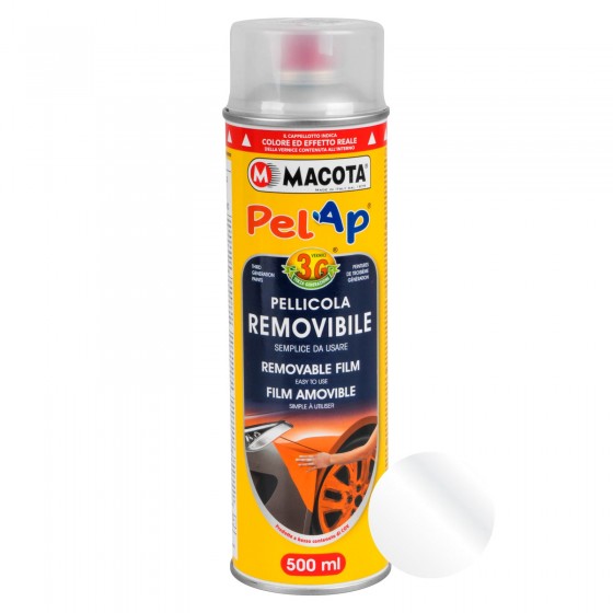Macota Pelap Pellicola Spray Removibile - Trasparente Protettivo Disponibile in 3 Finiture Macota Pelap Pellicola Spray Removibile - Trasparente Protettivo Disponibile in 3 Finiture