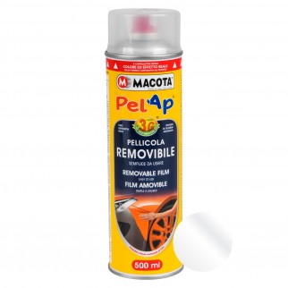 Macota Pelap Pellicola Spray Removibile - Trasparente Protettivo Disponibile in 3 Finiture