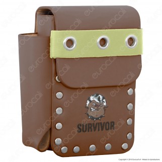 ChillingTime Survivor Porta Pacchetto in Eco Pelle con Porta
